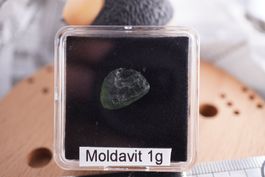 Moldavit  1g  rund   15mm  Fund direkt  2026
