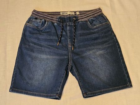 INDICODE Herren Jeans Shorts Blau Gr. XL Stretch