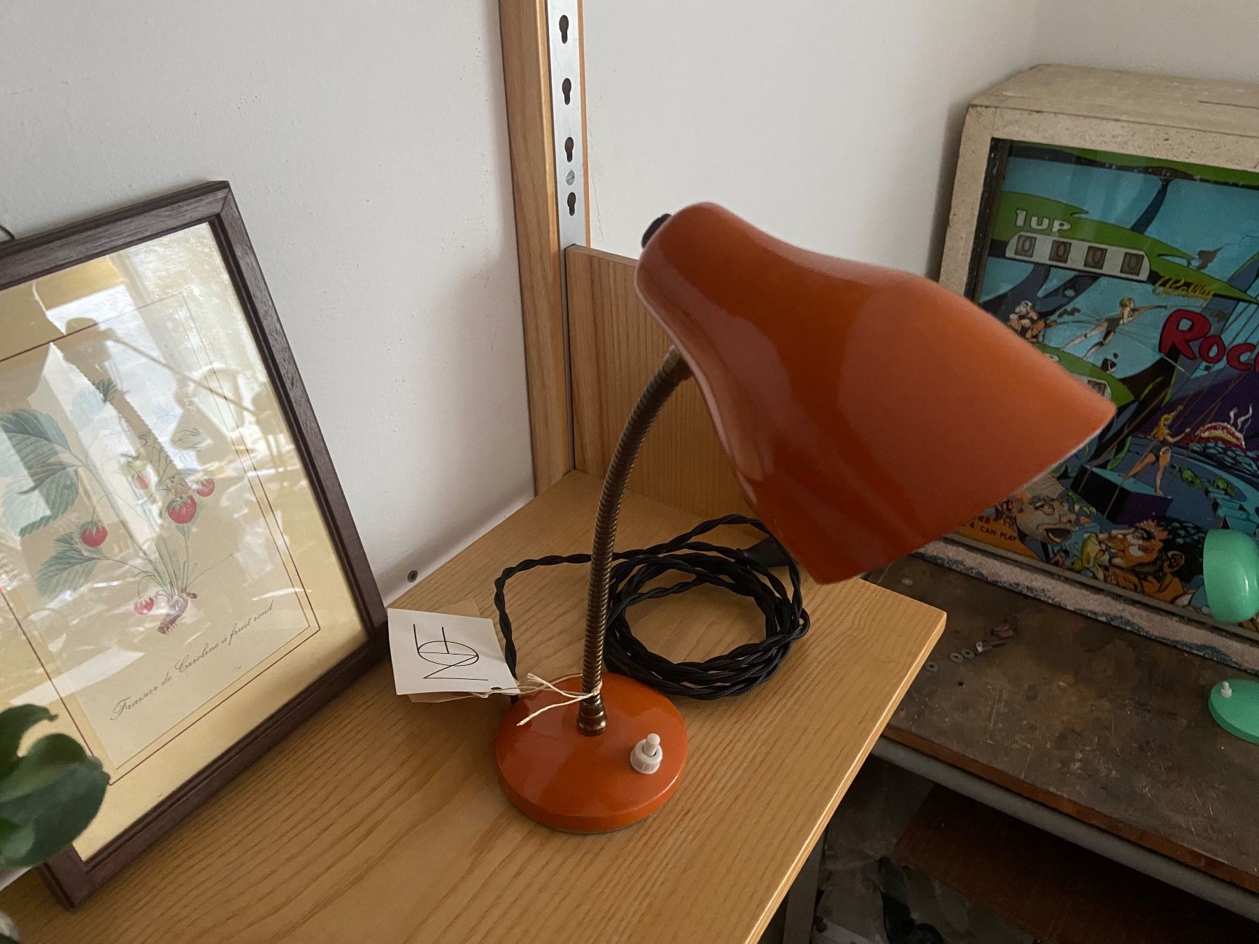 Lampade: Coole 60er. Jahre Tischlampe – Usato da Seewen SO venduto da Nordic-Old-Fashion 4