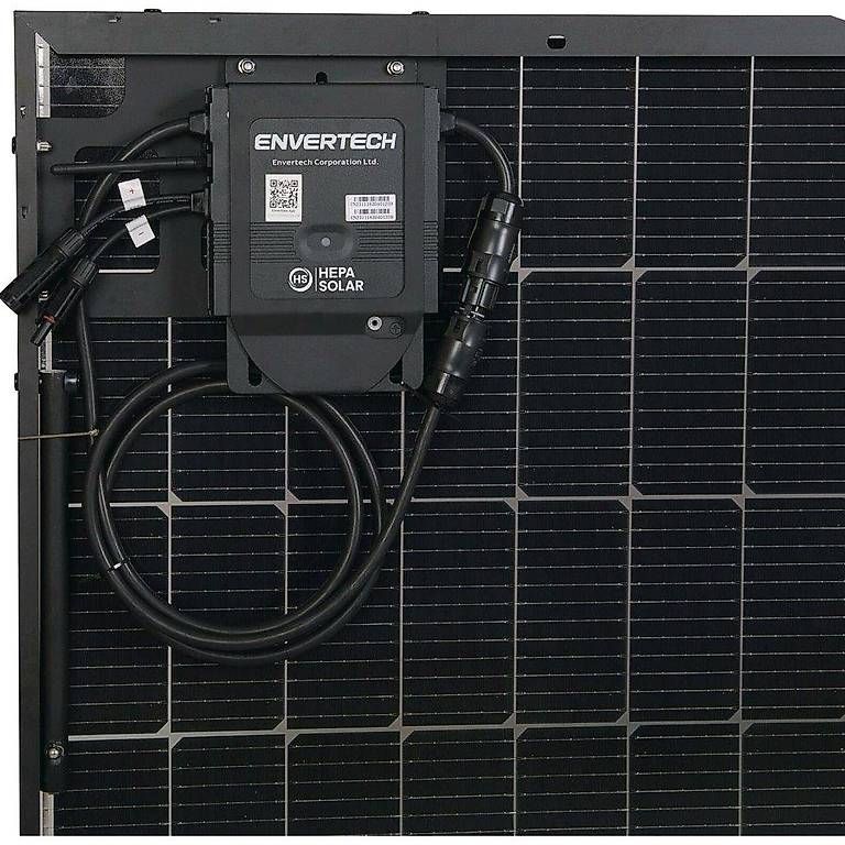 Dispositivi a energia solare: Solarpanel Hepa Solar CPL400 – Usato da Kerzers venduto da Hu22 3