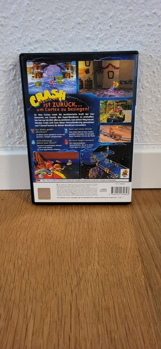 Sony Spiele: PS 2 - Crash Bandicoot Der Zorn des Cortex – Gebraucht aus Münsingen von DigitaleSpielecke 1