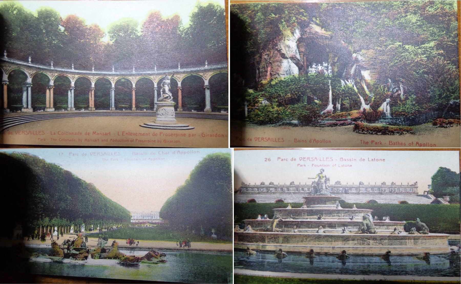Cartoline postali: Versailles Karten-Booklet 25 Karten 1932 – Usato da Bürglen TG venduto da StampGraf 4