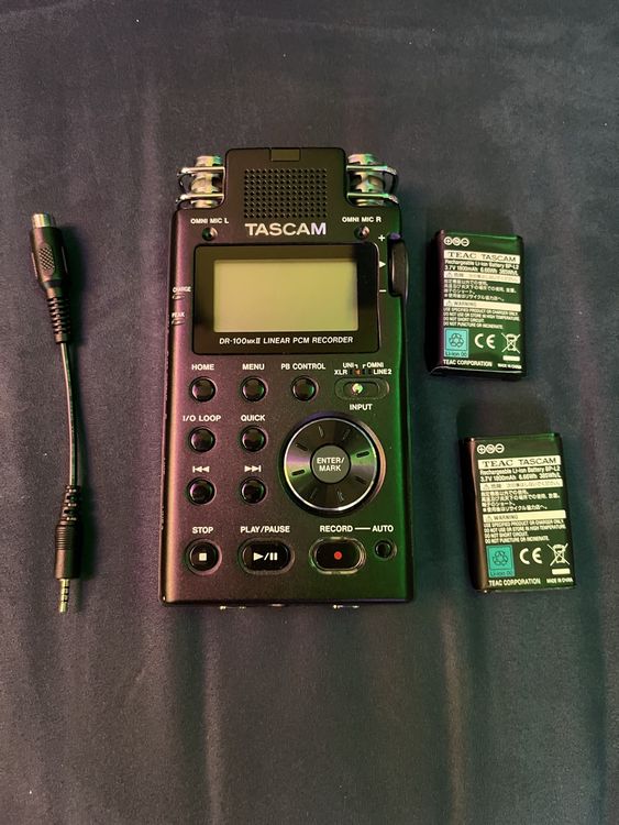 Batteria Vhbw Per Tascam GT-R1, DR-100 MKII, DR-100, DR-1 – 1800mAh 3.7V Li-Ion, Sostituisce BP-L2 – Alta Capacità E Sicurezza