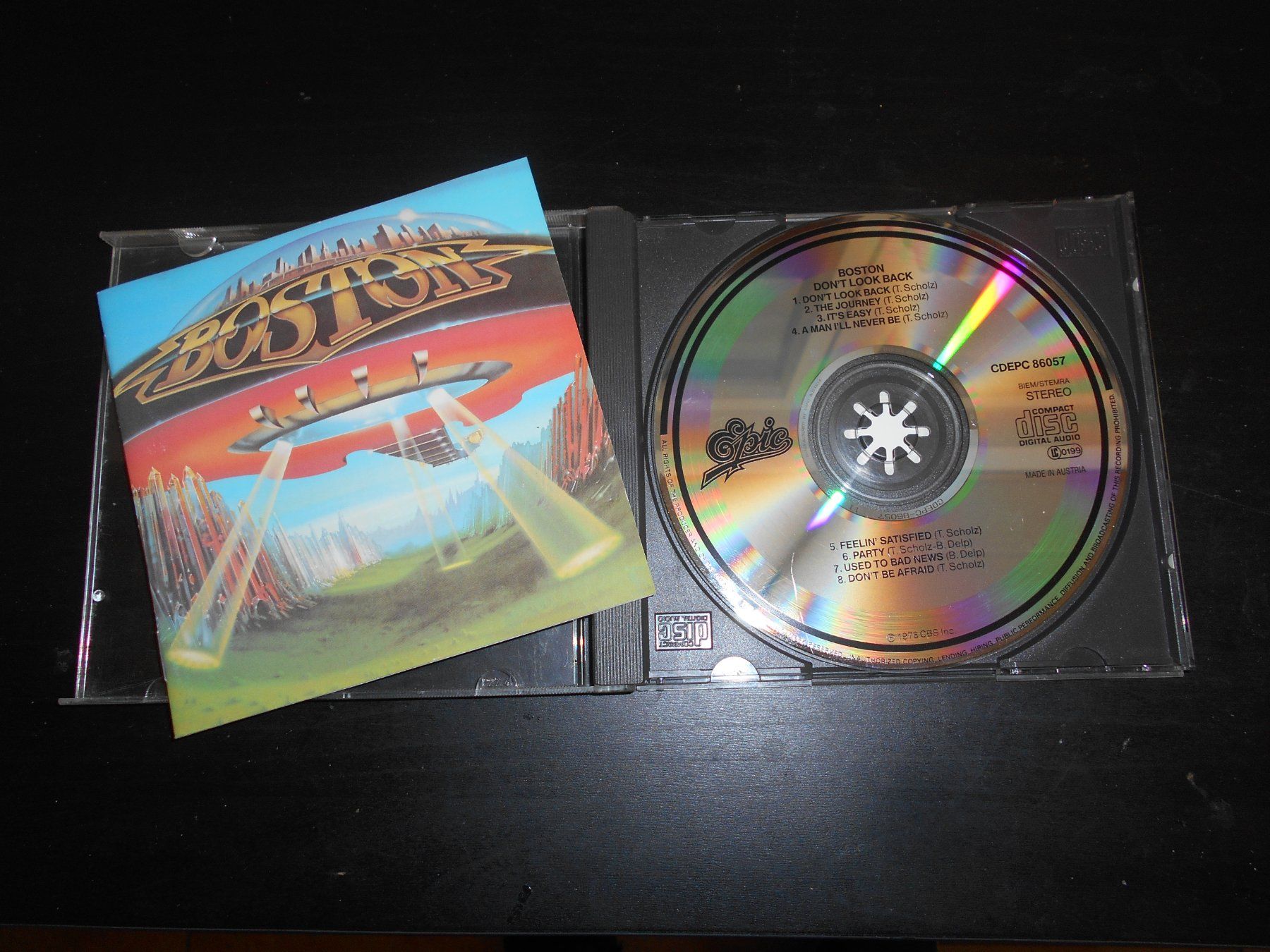CD: Boston – Don't Look Back / 1978 – Usato da Aarberg venduto da witchhunter01