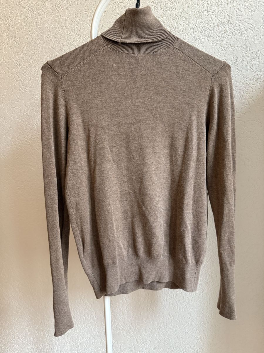 Zara Maglioni & Felpe: Pull col roulé taupe Zara, t.S/36 – Usato da Tavannes venduto da Thriftshop 1