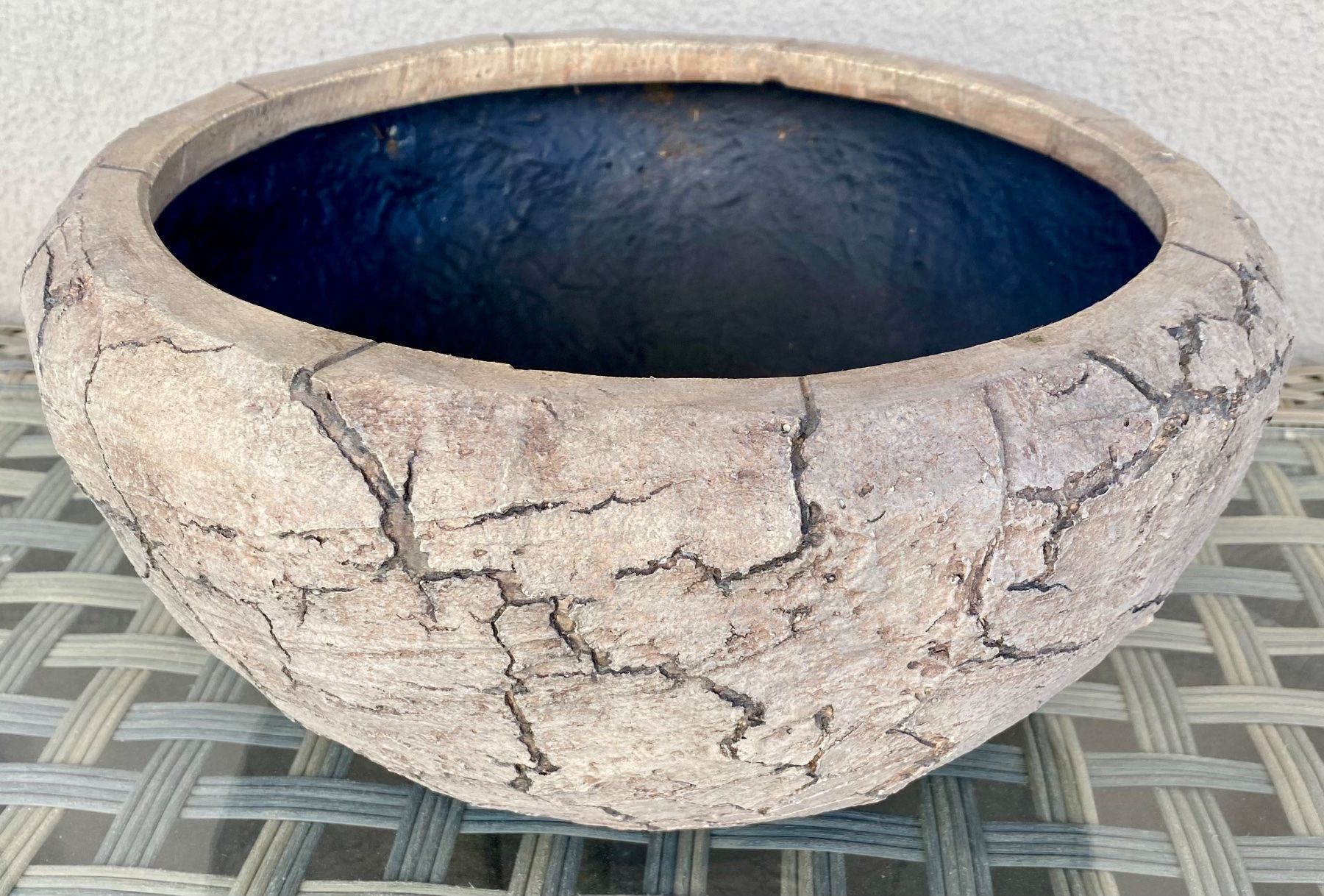 Vasi per fiori: Pflanzschale rund ca. 34x17cm – Usato da Reichenburg venduto da Noxima