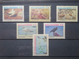 Vögel Ecuador Mi 1759-64**
