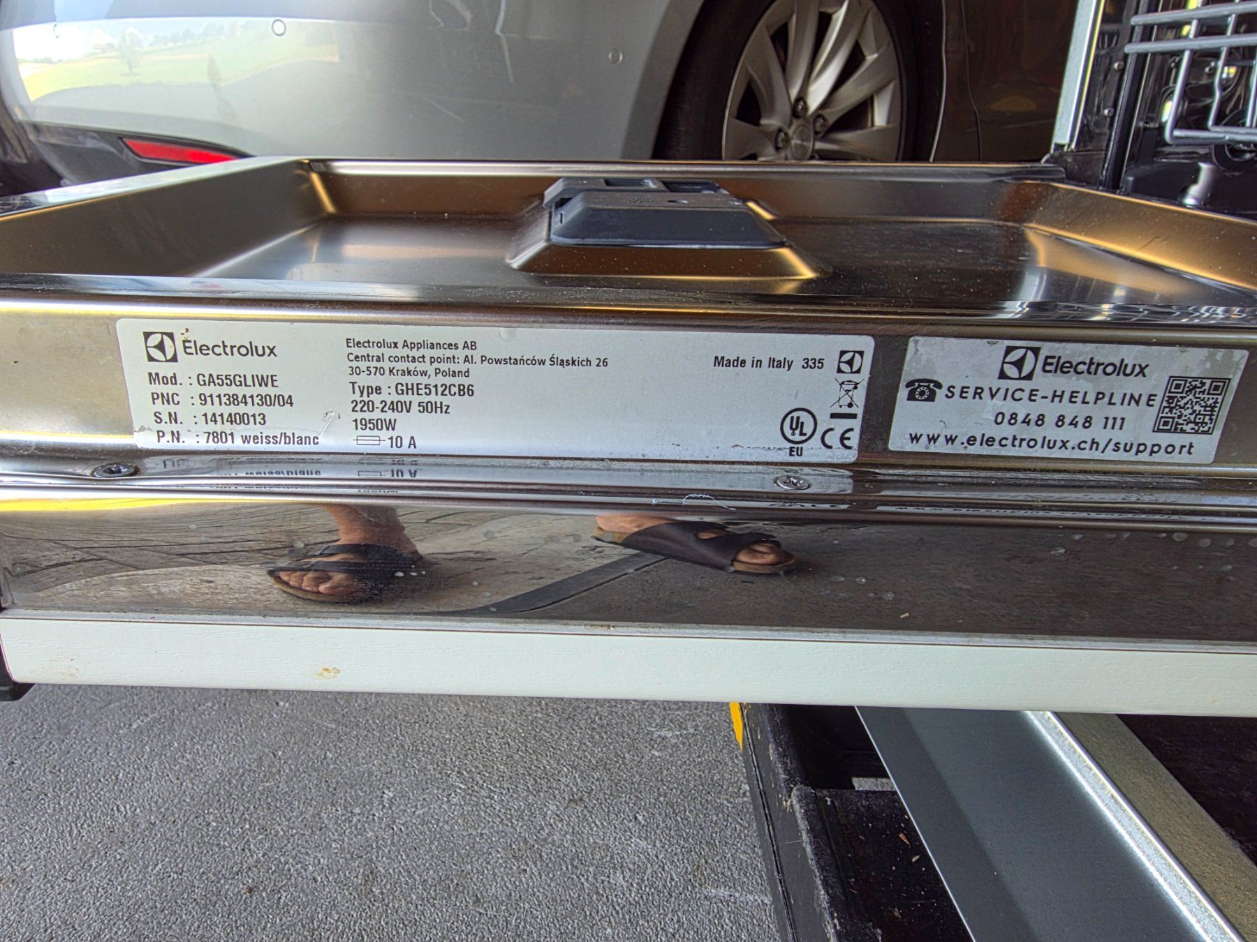 Electrolux Machines à laver la vaisselle: Geschirrspüler Electrolux GA55GLIEW – D'occasion à Neuenkirch par Broenner1 5