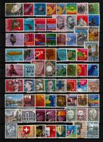 1973-1979 CH-Briefmarken Restlot