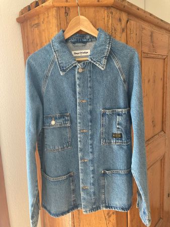 Jeansjacke Kings Of Indigo mit Koi Grösse M/L (S auf Label)