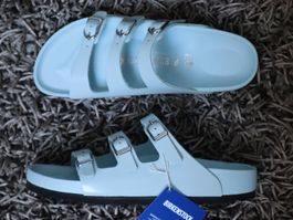 Birkenstock Florida, high shine, 40, Leder, NEU, NP: 245.-