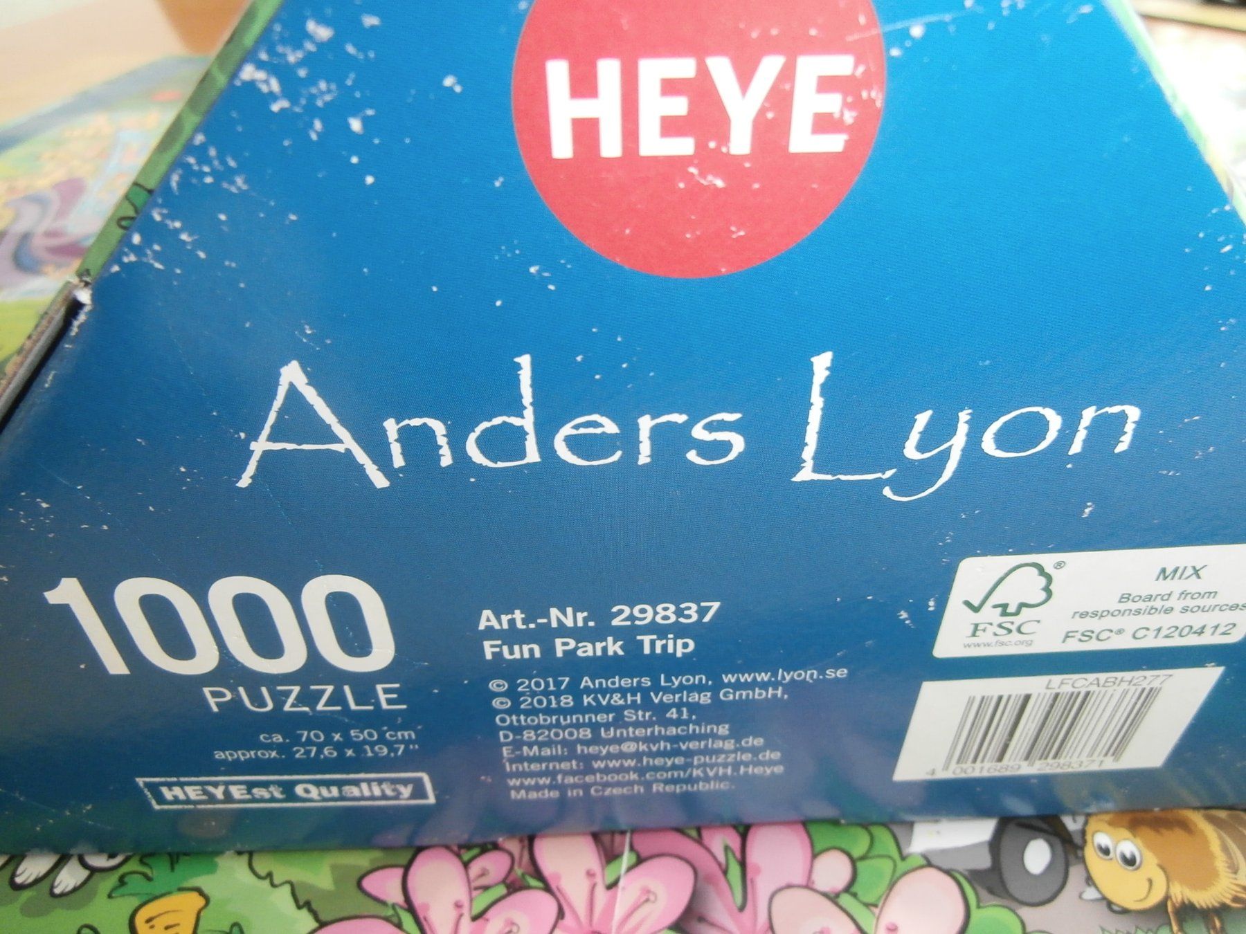 Heye Puzzle: Heye Fun Park Trip - 1000 Teile – Usato da Pfäffikon ZH venduto da variohappy 5