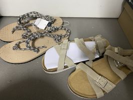Oysho Sandalen, Gr. 41, neu mit Etikett, perfekt für Sommer!