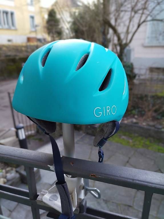 Caschi: GIRO Launch Kinder-Skihelm türkis in Grösse M – Usato da Zürich venduto da falken27 2