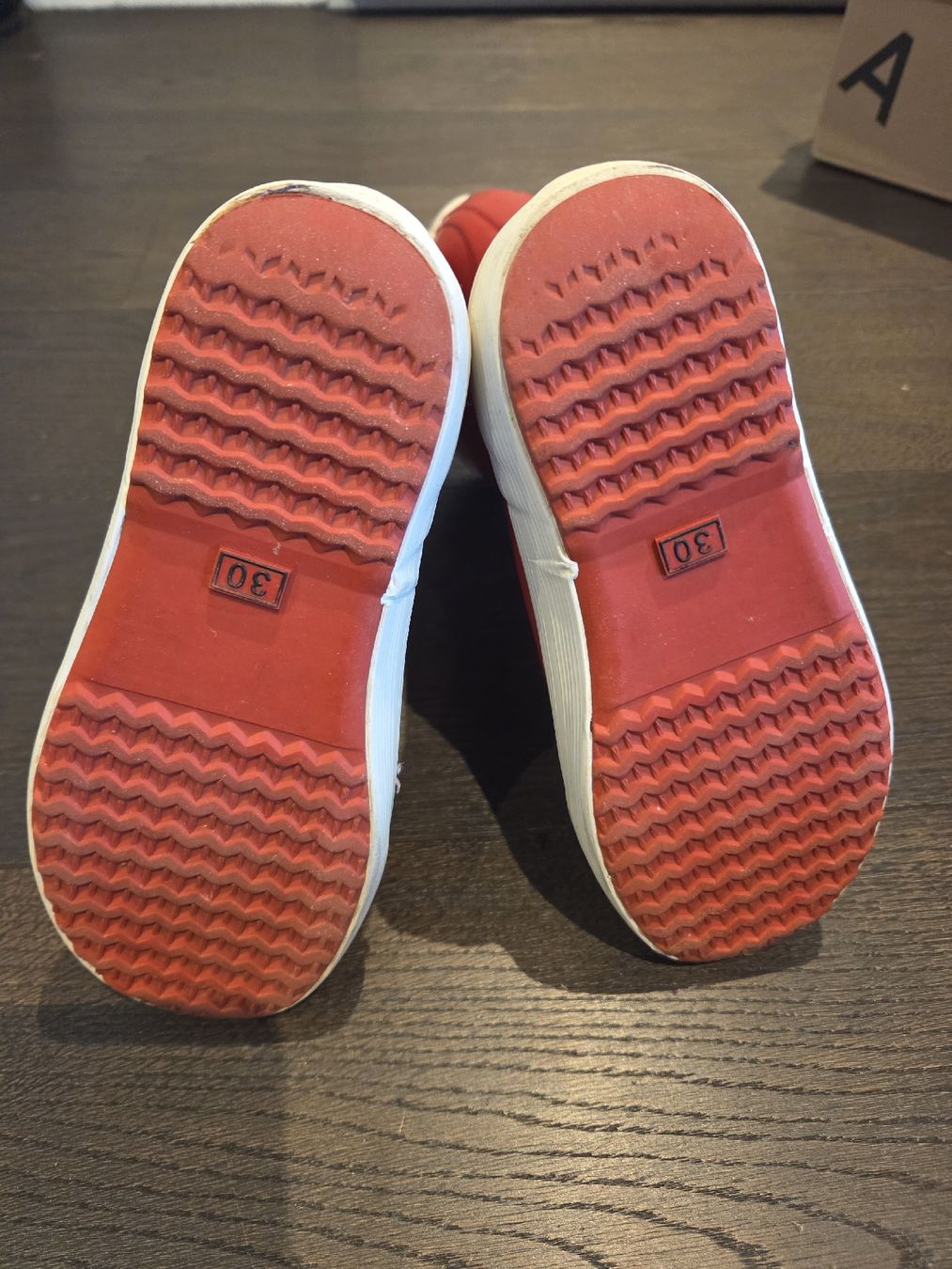 Scarpe per ragazze: Gummistiefel AIGLE rot Kinder – Usato da Glattpark(Opfikon) venduto da mammut66 1