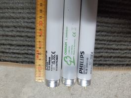 3 Leuchtstoffröhren 120cm Philips Osram gebraucht