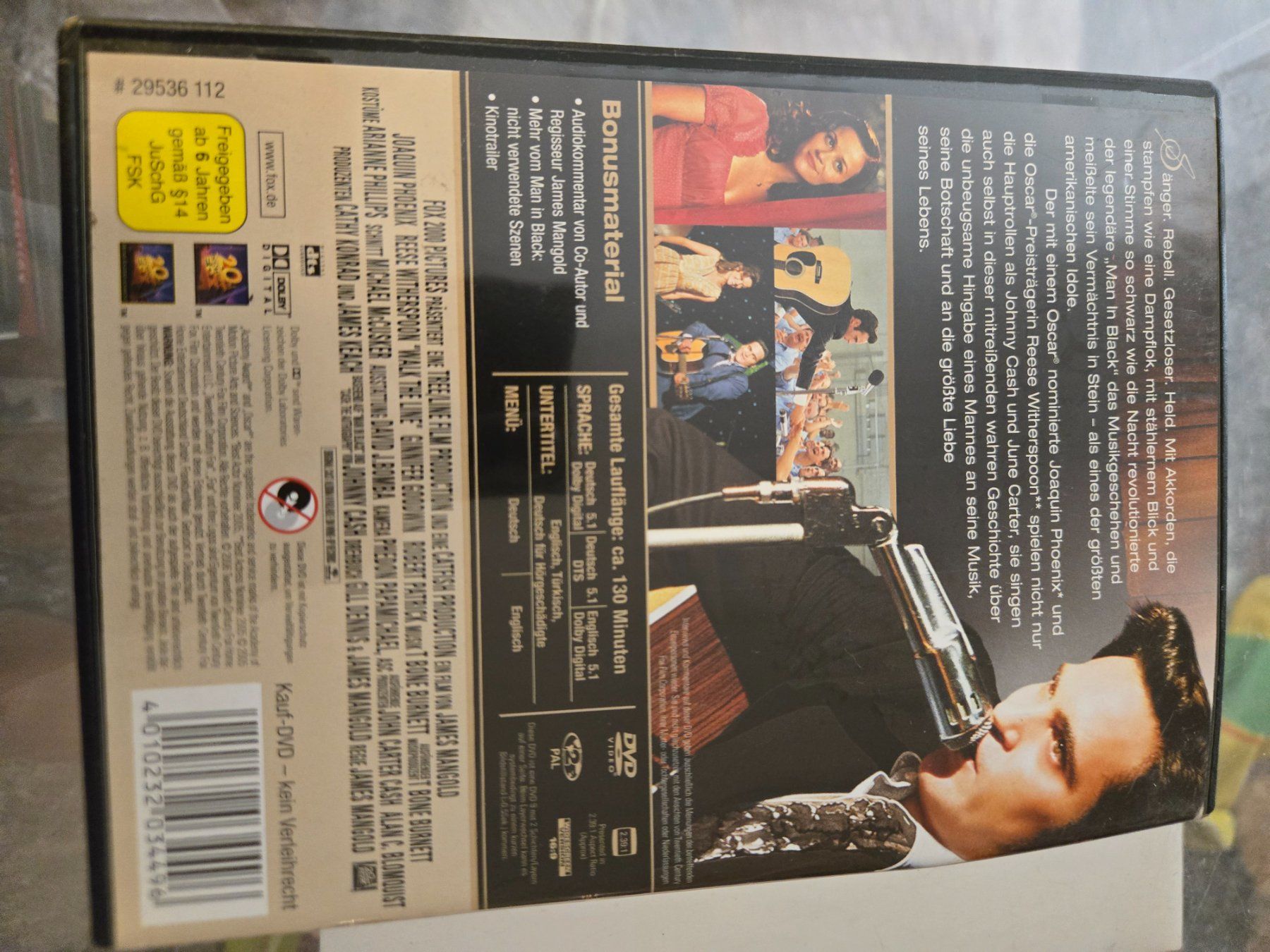 Tutti i DVDs: Walk the Line DVD – Usato da Bussigny venduto da Kfdlt 1
