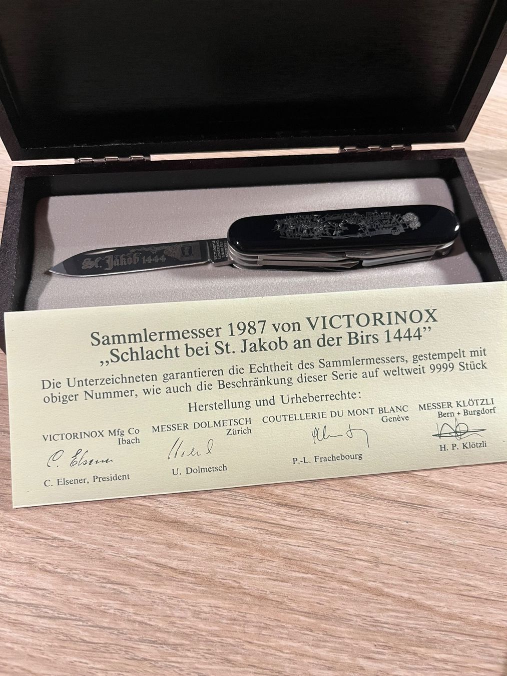 Coltelli tascabile: Victorinox Sammlermesser – Usato da Müswangen venduto da Bauer001 3