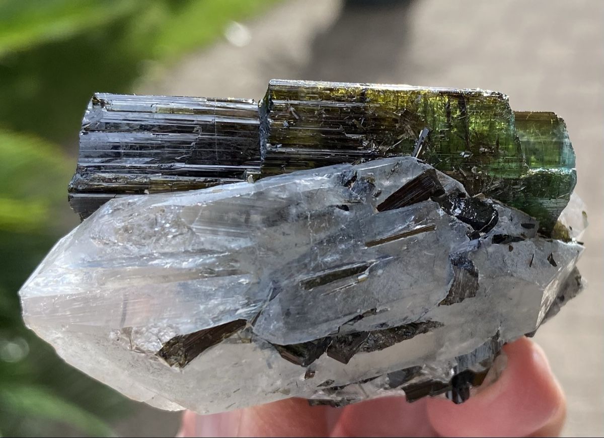 Minerali & Pietre curative: Top Turmalin auf Quarz Doppelender  – Usato da Selzach venduto da 321compac 7
