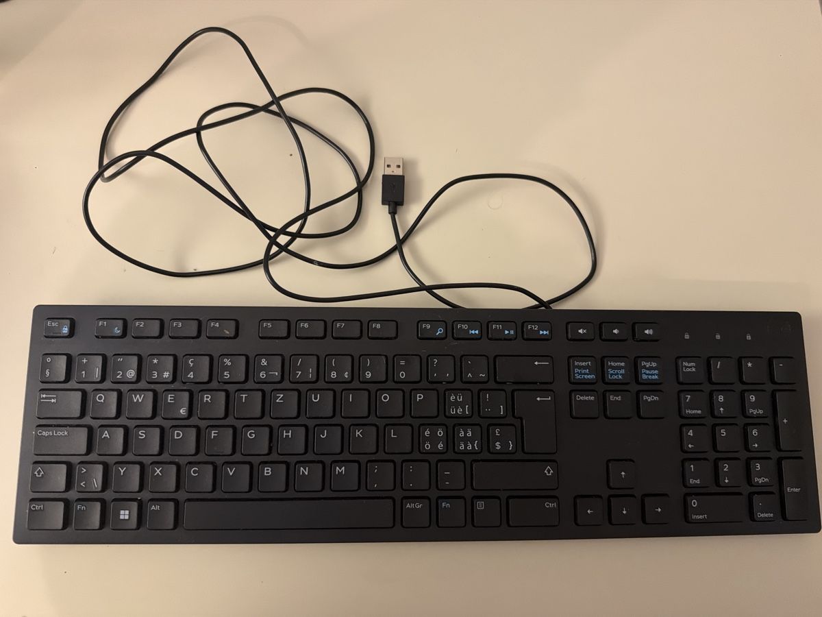 Dell Claviers: DELL USB Wired Keyboard – D'occasion à Zürich par 2ndhandzurich
