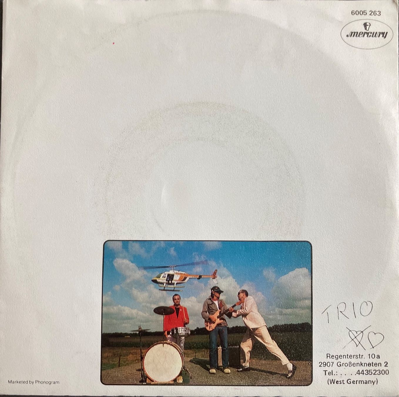 Schallplatten: TRIO - ANNA - LETMEOUT – Gebraucht aus Poliez-Pittet von Newtown-Records 1