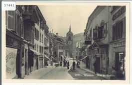 Moudon - Rue de Temple - animee