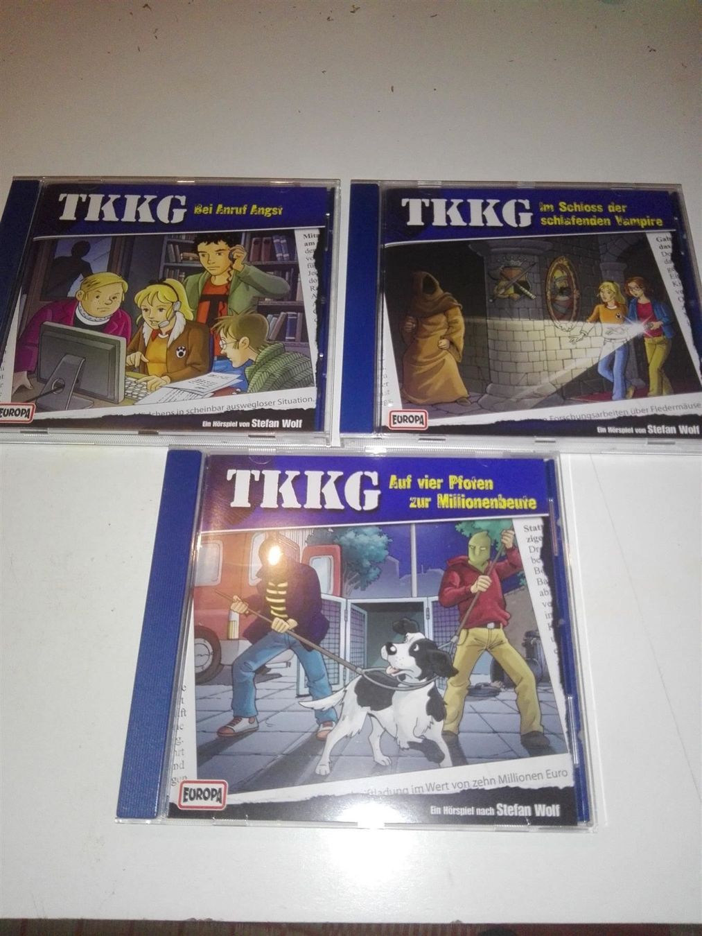 CD: TKKG  Krimi-Box (1)              3-CD's – Usato da St. Gallen venduto da elk2021 2