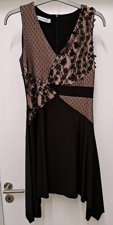 Coctailkleid schwarz, Grösse 36