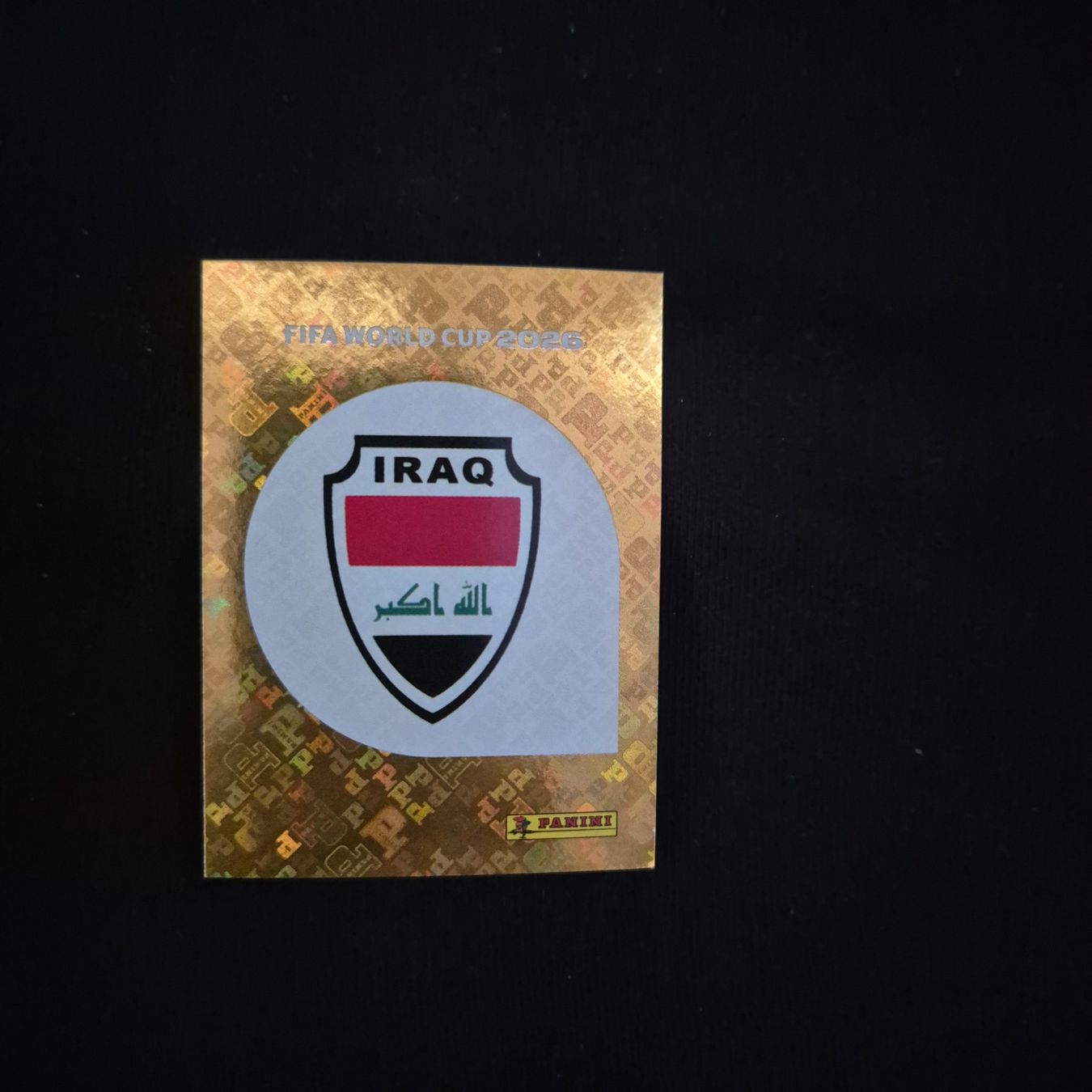 Panini Carte collezionabili: IRQ 1 Panini FIFA WM 2026 – Nuovo (secondo la descrizione) da Riehen venduto da tmw_c29m