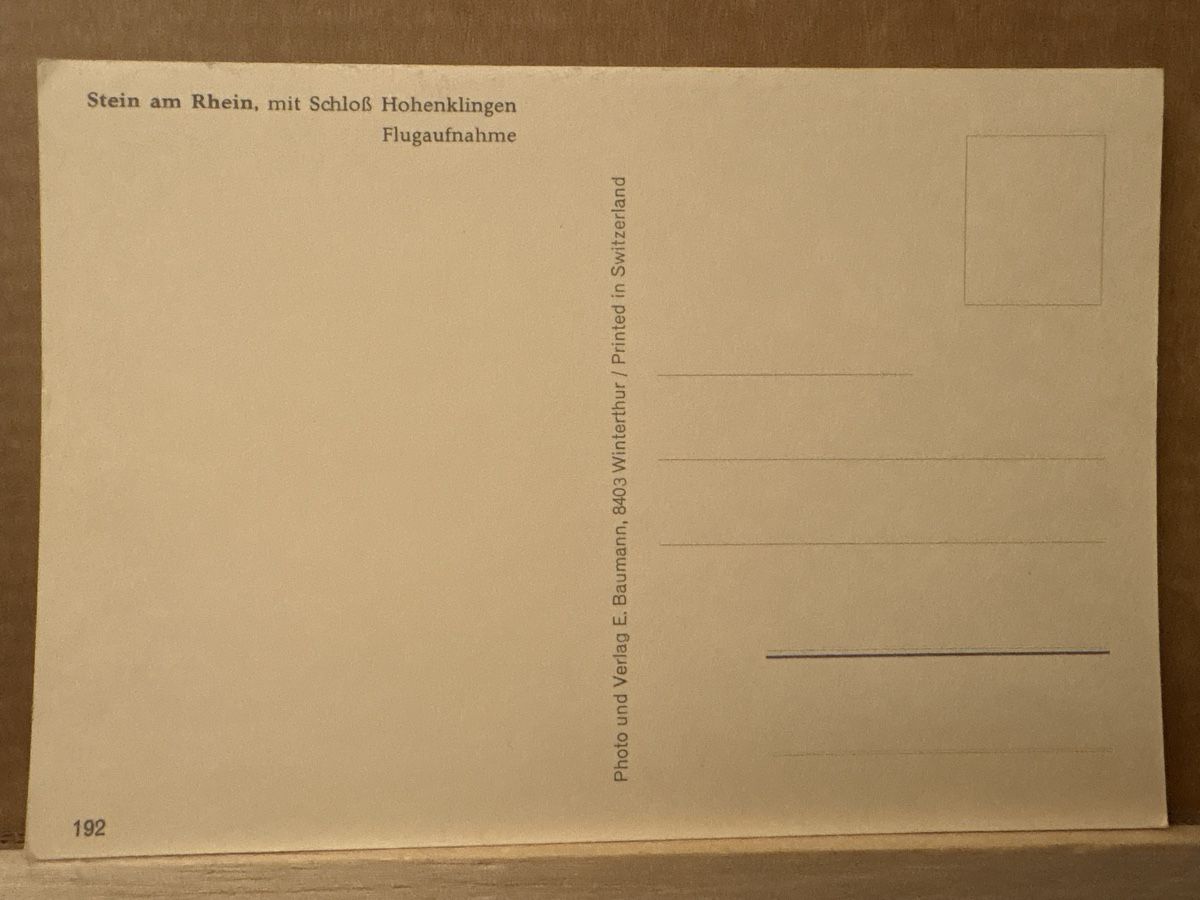 Cartoline postali: AK von Stein am Rhein – Usato da Rümlang venduto da Kartenpost1 1
