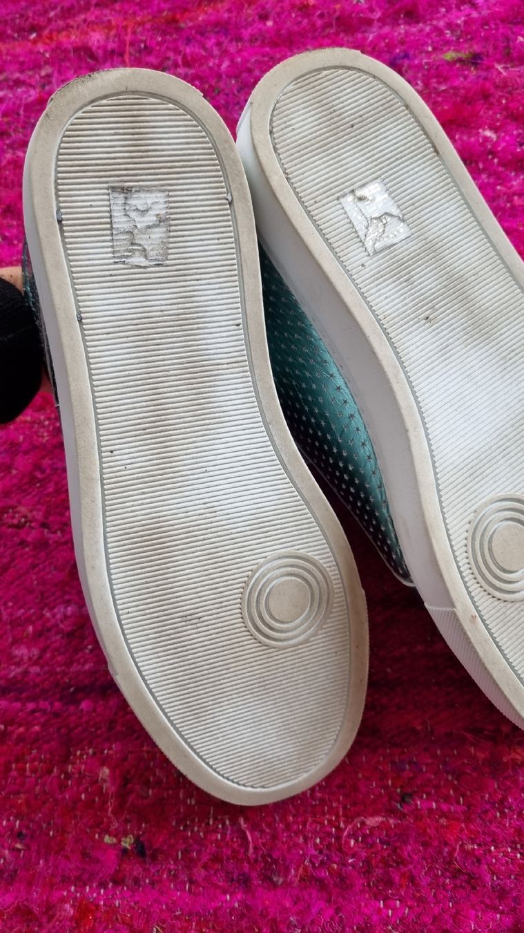 Zadig & Voltaire Scarpe da uomo: Sneaker blau metallic Zadig & Voltaire 41 – Usato da Bad Zurzach venduto da Mfritzli 1