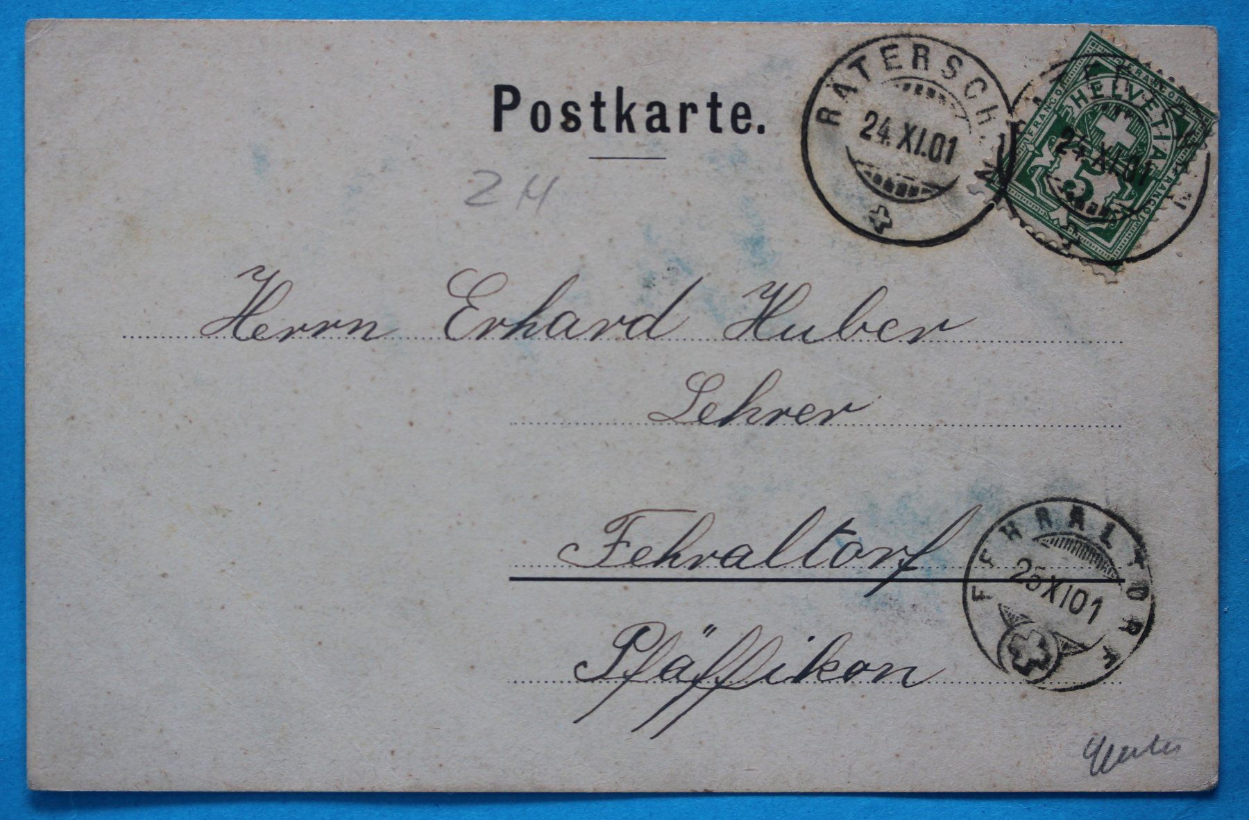 Cartoline postali: SCHOTTIKON LITHO AK – Usato da Lotzwil venduto da pirolh 1