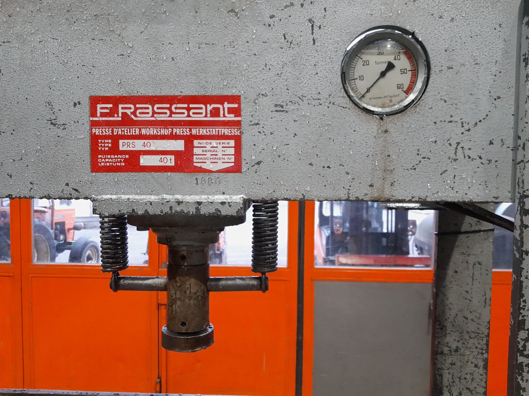 Tutte le macchine: Werkstattpresse 40 Tonnen – Difettoso da Hohentannen venduto da Tosio6 3