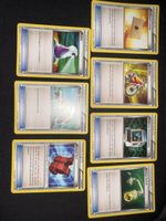 Lot 7 cartes Trainer Pokémon état occasion bon état