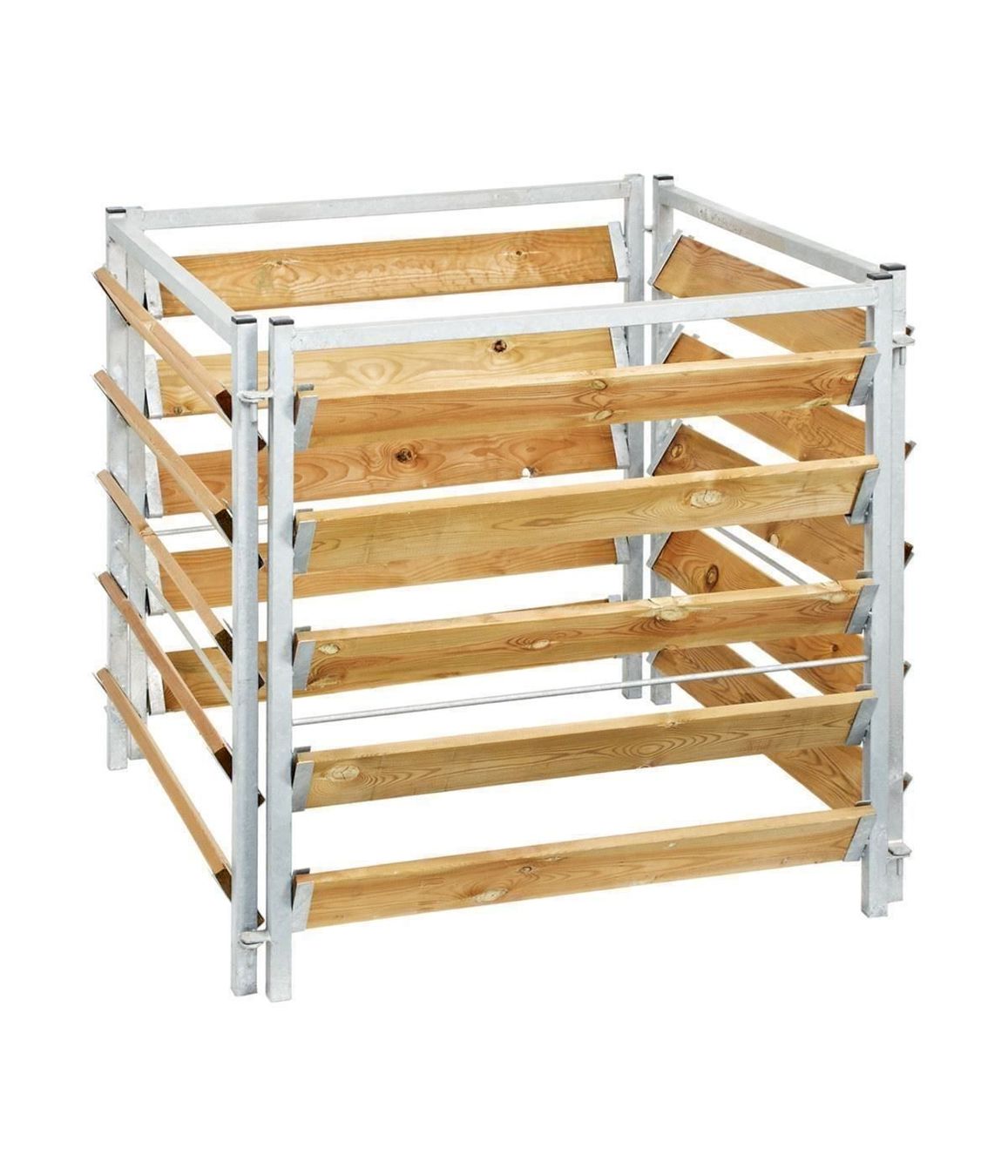 Auflagenboxen: Bellissa Holz-Komposter 100x100x100 cm – Neu und originalverpackt aus Bottighofen von zaap