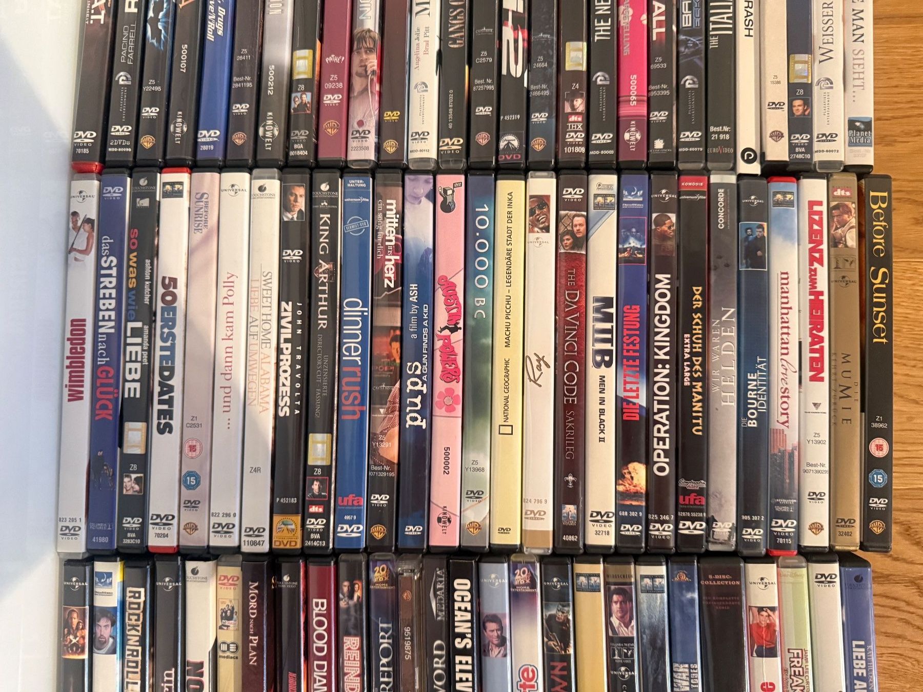 Tutti i DVDs: DVD-Sammlung Ca. 100 DVD vers. Genres – Usato da Altendorf venduto da grumscha 2