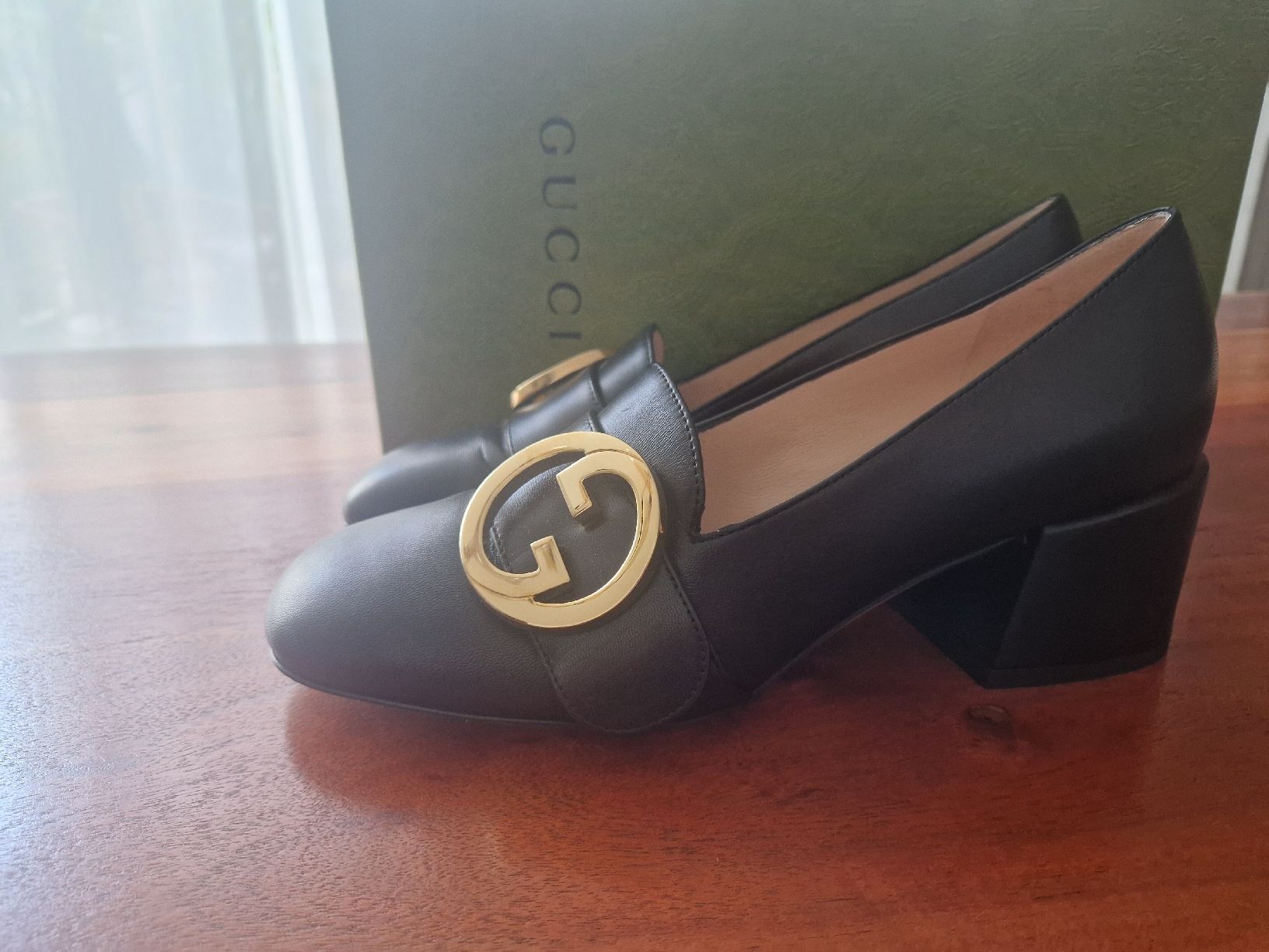 Gucci Scarpe da donna: Gucci Blondie 55 Pump/Loafer Leder – Nuovo (secondo la descrizione) da Cham venduto da YvonneSecondHand 2