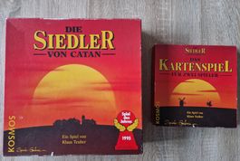 Die Siedler von Catan Brettspiel + Kartenspiel (2 Spieler)