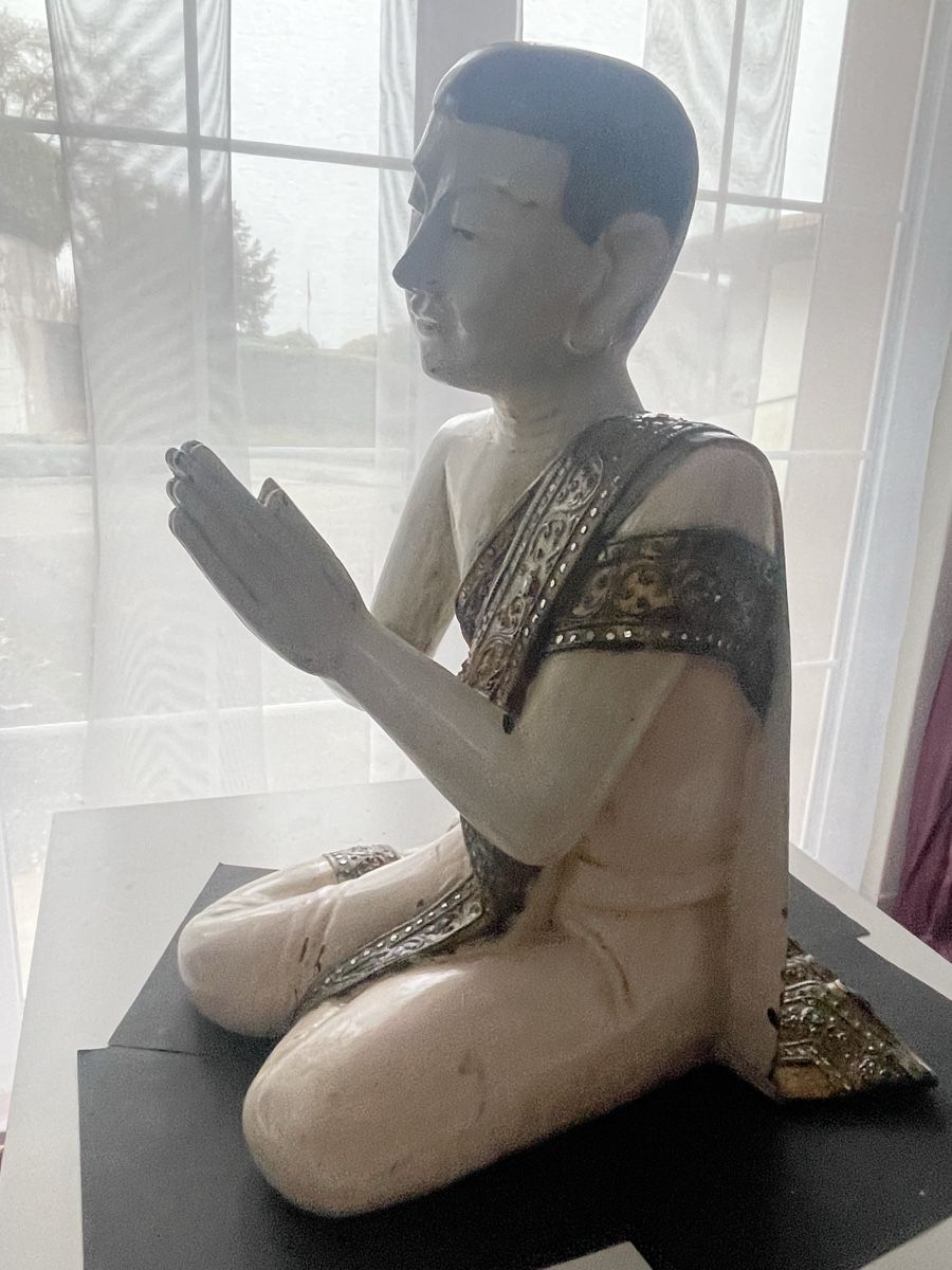 Skulpturen & Statuen: Bouddha, Burma/Myanmar aus Holz – Gebraucht aus Meierskappel von Hala03 2