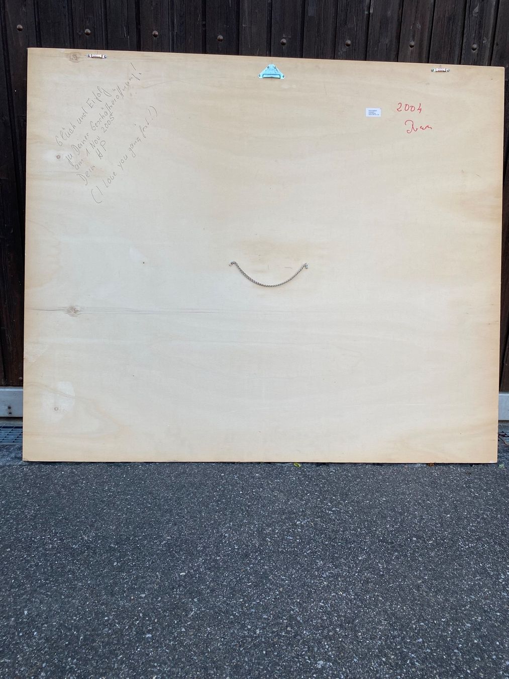 Gemälde: Bild aus gewelltem Karton 118x100cm – Gebraucht aus Embrach von bea_8424 7