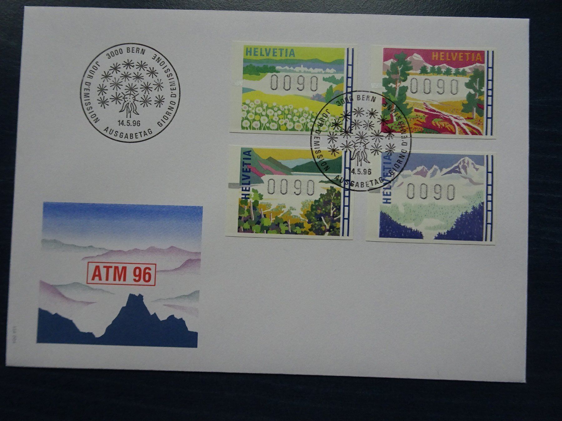 Tutti i francobolli: ATM 96 – Nuovo (secondo la descrizione) da Aadorf venduto da Chnorli-Furz