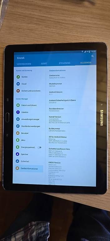 Tablet PC: Samsung Galaxy Note 10.1 Tablet SM-P605 LTE – Usato da Rhäzüns venduto da Webman1 1