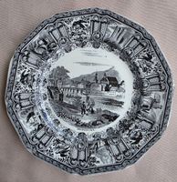 Rare Assiette de Collection Schramberg - Vue de "SOLOTHURN
