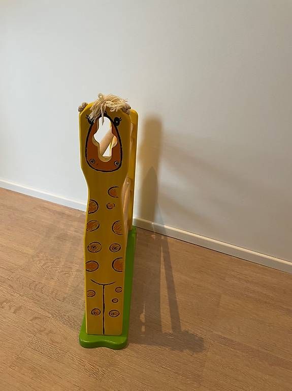 Giocattoli: Holz Figurenbahn Giraffe mit bunten Holzformen – Usato da Wangen b. Olten venduto da Wangen14 1