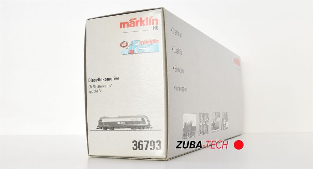 MÄRKLIN 36793 - SERIE UNIQUE - ER 20 - DB - H0 - DCC SOUND