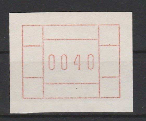 Alle Briefmarken: ATM Probedruck – Gebraucht aus Oberglatt ZH von Wiedmi6
