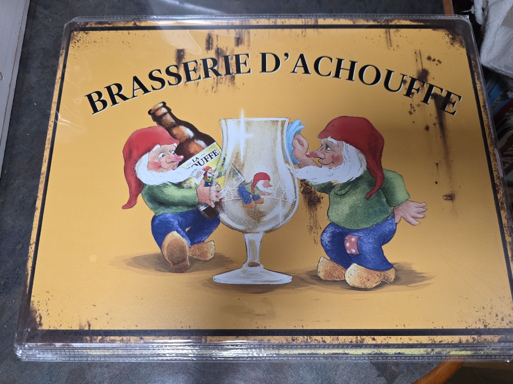 Insegne: Bieres plaques en metal divers 30x40cm – Nuovo e nell'imballaggio originale da Vernier venduto da 19pigments 8