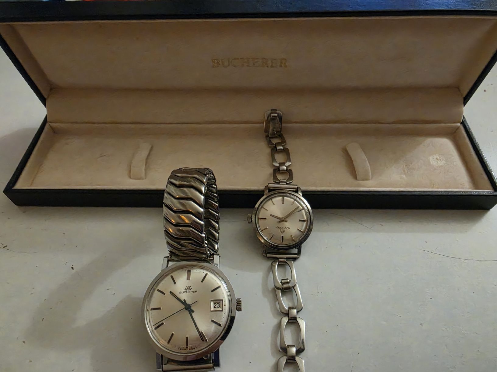 Bucherer Orologi: Montres couple Bucherer – Usato da Neuchâtel venduto da e57_h6y5 6
