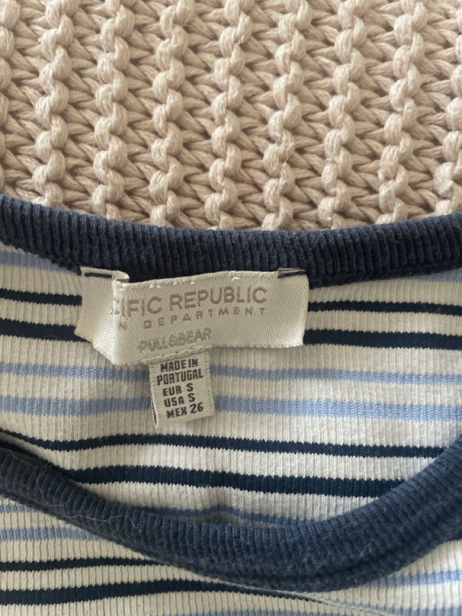 Pull&Bear Top: Sommerliches Ringel Top von Pull&Bear, Gr. S, neuwertig – Nuovo (secondo la descrizione) da Aarberg venduto da wuede01 1