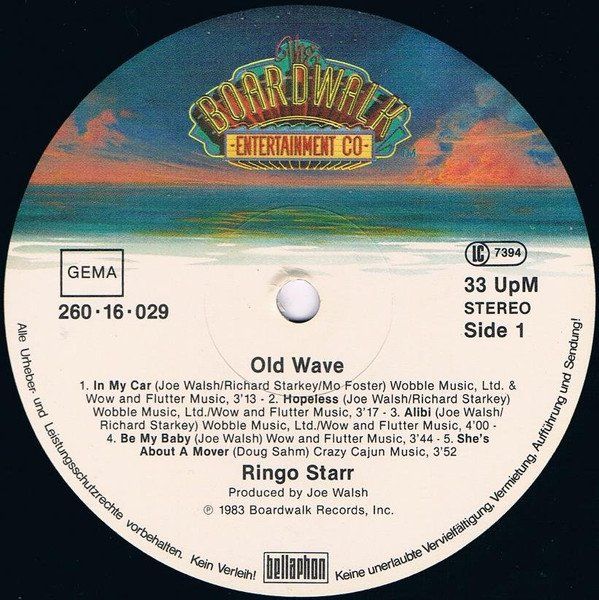 Dischi in vinile: Starr Ringo: Old Wave LP – Nuovo (secondo la descrizione) da Steinhausen venduto da Vilivinili 1